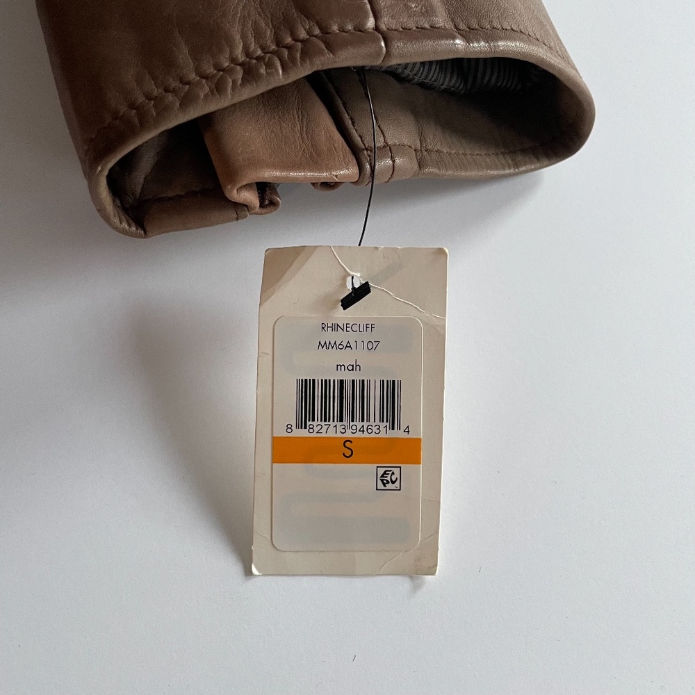 Marc New York - Andrew Marc Small Brown Leather Jacker - Picture 6 of 6